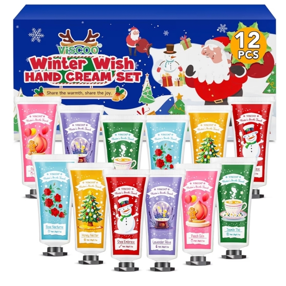 Winter Wish Hand Cream Set - 12 PCS